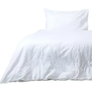 Homescapes Bettwäsche Leinen , Textil , Rechteckig , 155x220 cm , Oeko-Tex® , Heimtextilien, Bettwäsche & Leintücher, Bettwäsche