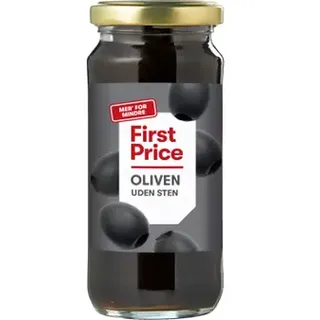 Oliven schwarze o/stein - 350 g