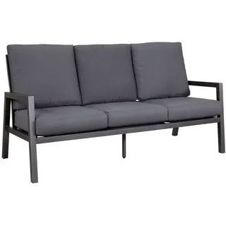 Gardissimo ONTARIO 3 Sitzer Gartenbank Gartenmöbel Sofa mit Alu-Gestell