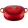Signature Bräter 35 cm oval kirschrot