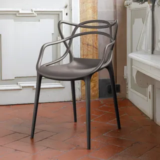Kartell Armlehnstuhl grau