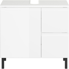 Bild von Waschbeckenunterschrank »Scantic«, Breite 60 cm, Badezimmerschrank, verstellbarer Einlegeboden, weiß
