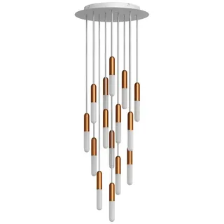 Creative Cables P-light Rose-one 15 Falls With Light Bulb Hängelampe - Copper - One Size