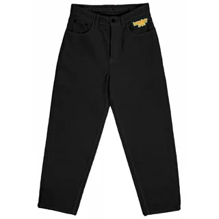 Homeboy Unisex x-tra Baggy Cord Hose, Black, 30 L32