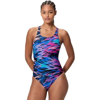 Speedo Damen-Badeanzug mit Hyperboom-Print