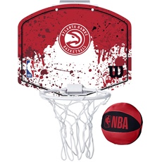 Wilson Mini-Basketballkorb NBA TEAM MINI HOOP, ATLANTA HAWKS, Kunststoff