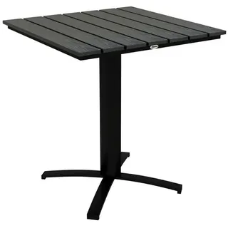 Outsunny Gartentisch 70 x 70 x 76 cm Grau