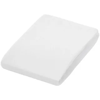 Patinio Kinderspannleintuch , Weiß , Textil , 60-70x120-140 cm , Oeko-Tex® Standard 100, Made in Portugal , bügelleicht, hautsympathisch, atmungsaktiv, einfaches Überziehen , Schlafen, Babybettausstattung, Kinderspannleintücher