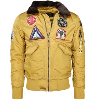 TOP GUN Bomberjacke »Bomberjacke TG20192073«, gelb