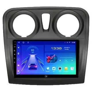 Carplay, Multimedia-Funktionen, Touchscreen, kompatibel mit Logan 2014-2018 kabellos, A4 2G 64G Logan