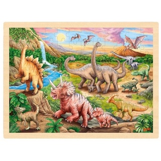 GoKi Einlegepuzzle Dinosaurierwanderung