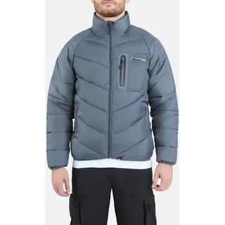 Outdoorjacke ELLESSE "LALIZO JACKET", Herren, Gr. S, grau, Obermaterial: 100% Polyester, Rundhals, elastischer Bund, Jacken Outdoorjacke