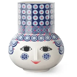 Bjorn Wiinblad Olga-20 Cm Keramikvase - Blue - One Size