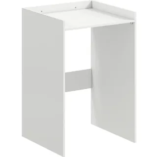 Homcom Waschmaschinenschrank MDF Weiß , Holzwerkstoff , 60x97.5x64 cm , Badezimmer, Badmöbel, Midischränke