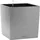 Cube Premium 50 50 x 50 x 50,5 cm Silber metallic