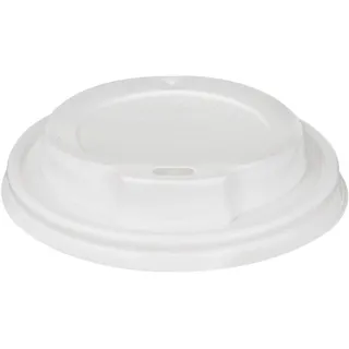 Domdeckel weiß für Pappbecher COFFEE TO GO mit 90mm O, 100 Stk.