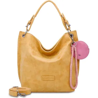 Fritzi aus Preußen Schultertasche Fritzi01N Vintage Hobo Bag Mustard