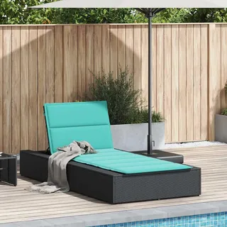 VidaXL 4104210, Lounge, Gepolsterter Sitz, Polyester, Türkis, 2100 mm, 1000 mm - Türkis