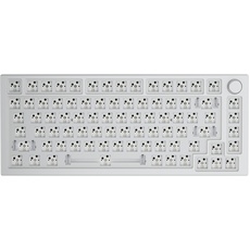 Bild GMMK Pro 75% Barebone Tastatur, White Ice weiß, ANSI (GLO-GMMK-P75-RGB-W)