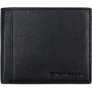 Tom Tailor Bela Herren Geldbörse Querformat RFID Leder schwarz