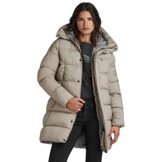 G-Star RAW Damen Whistler Parka Puffer wmn, Grau (elephant skin D23535-D199-G106), M