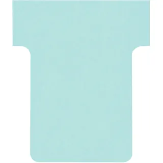 Nobo Kartentafel Zubehör T-Karten, Größe 1.5, 100 Stück, blau