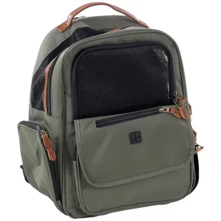 Karlie Flamingo Rucksack Wiro grün für kleine Hunde, 40 x 25 X 41 cm, komfortabel