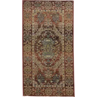 THEKO Gabiro 3070 Kurzflorteppich 160 x 235 cm Terra