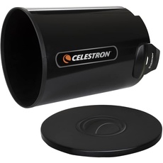 Celestron Aluminium-Teleskop-Tauschild mit Abdeckkappe – passend für 20,3 cm Schmidt Cassegrain, EdgeHD und RASA Teleskope