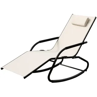 Svita Schaukelliege 158 x 62 x 96 cm Beige