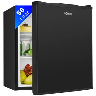 Bomann KB 7347 Mini Kühlschrank 58 l 63,2 cm hoch Schwarz