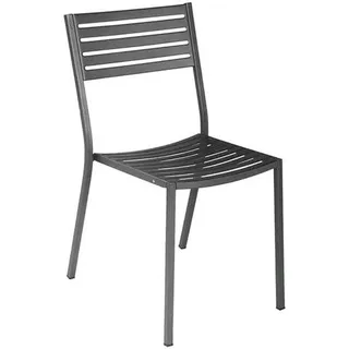 Stuhl Sign Stapelbar Stahl Lack Eisen Antik Emu Garten Außen