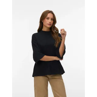 Vero Moda Vmmolly 3/4 Top Schwarz M