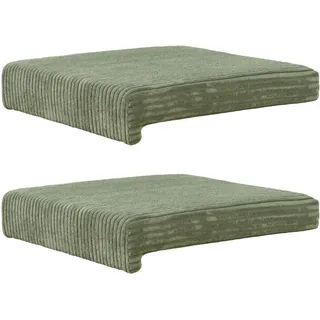 Klemmkissen 2er Set , Textil , Füllung: Schaumstoff , 35x38x40 cm , Heimtextilien, Wohntextilien, Sitzkissen