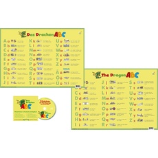 Bild von Drachen-ABC - DUO-Schreibunterlage klein mit Musik-CD