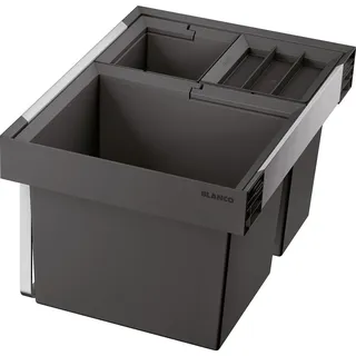 Blanco Abfallsammler 3 Fächer 1x30 / 2x 8 Liter - Einbaumülleimer für KB 600mm