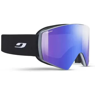 Julbo Razor Edge Skibrille - Black - Flash Blue Reactiv CAT1-3 High Contrast