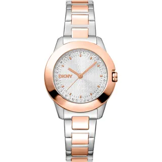 DKNY Park Ave Logo DK1L021M0095 Quarzwerk Damen-Armbanduhr