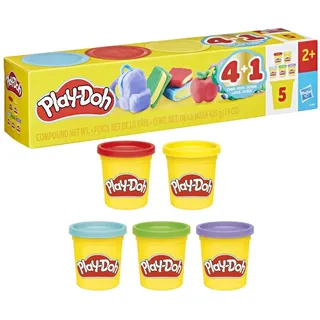 PLAY-DOH 5er-Pack Schulspaß Set Knete