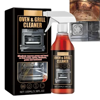 Backofen & Grillreiniger Extra Stark – Kraftvoller Fettlöser für Backofen, Grill, Herdplatte & Edelstahl – Entfernt hartnäckige Verkrustungen & eingebrannte Rückstände