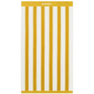 GANT Yacht Stripe Strandtuch 100 x 200 cm gelb