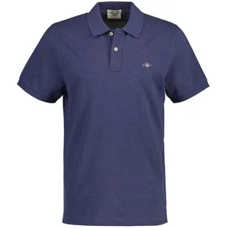GANT Regular Shield Pique blau L