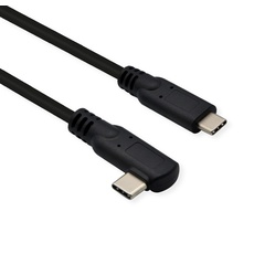 Bild USB Kabel 1 m USB 3.2 Gen 2x2 USB C Schwarz