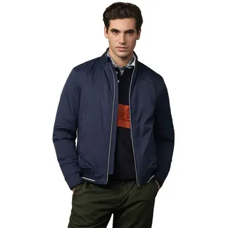 Hackett Heritage Logo Blouson Jacke - Midnight Blue - M