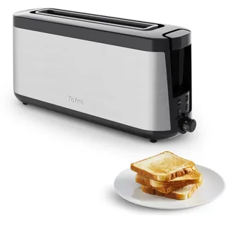 Tefal Langschlitz-Toaster Edelstahl