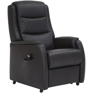 Valdera Fernsehsessel , Dunkelbraun , Leder , Echtleder , 72x109x82 cm , Goldenes M, Made in Eu , Lederauswahl, Stoffauswahl, Relaxfunktion, Netzbetrieb, Aufstehhilfe , Wohnzimmer, Sessel, Fernsehsessel