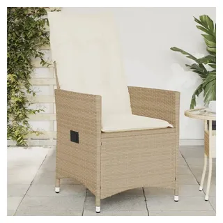 vidaXL Gartensessel 58 x 71 x 92 cm beige 1 St.