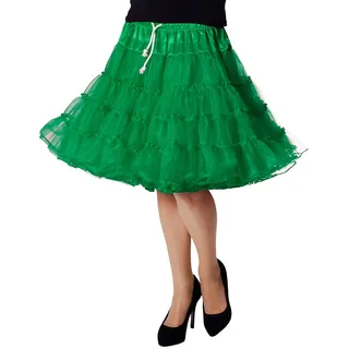 WILBERS & WILBERS - Petticoat Damen, voluminöser Rock mit Tüll | Tüllrock für Karneval, Mottoparty, Festival Outfits