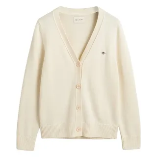 GANT Strickjacke »CLASSIC COTTON Cardigan beige