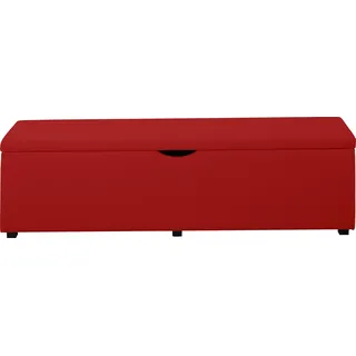 Home affaire Hockerbank »Standard« Breite 120cm oder 160cm, auch als Garderobenbank oder Bettbank, rot
